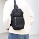thumbnail image 5 of Bolso bandolera deportivo de viaje | Mochila bandolera pequeña de poliéster impermeable de 32 cm, ligera, con correas ajustables y panel trasero transpirable | Ideal para ir de compras al aire libre, 5 of 6
