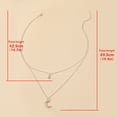 thumbnail image 3 of Collar para mujer, joyería para mujer, joyería para mujer, collar europeo y nuevo de doble capa, colgante femenino, 3 of 5