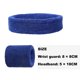 thumbnail image 2 of juegos de bandas para el sudor, bandas para el sudor para la muñeca, diademas de entrenamiento, banda para el sudor elástica absorbente para la cabeza, muñequera para hombres y mujeres, Fitness,, 2 of 5