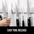 thumbnail image 4 of Tutuviw Stainless Steel Magnetic Knife Holder, Magnetic Knife Holders for Fridge or Kitchen Wall,for Home Kitchen Utensil Holder & Tool Holder, 4 of 7