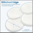 thumbnail image 7 of Cotton Rounds 160 Count, Cotton Pads for Face, Soft, Lint-Free, Super Absorbent Makeup Remover Pads for All Skin Types, Used for Removing Makeup, Applying Toners, Facial Cleansing, Nail Care, 7 of 7