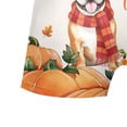 thumbnail image 5 of Happy Thanksgiving Bulldog with Turkey Pumpkins Autumn Vibes All Over Print Boxer Briefs Underwear for Men Dad Dog Lover Gifts Idea - 12018, 5 of 6