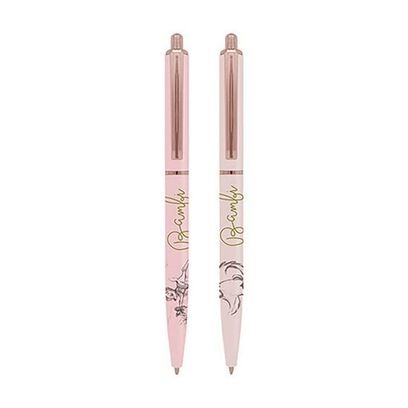 Bambi Ensemble de Stylos pour la Maison, Rétractable, Lot de 2
