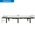 thumbnail image 2 of Costway Grand Size Réglable Lit Base Cadre de Lit Électrique W / Modes de Massage, 2 of 6