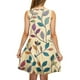 thumbnail image 5 of Vestido Corto de Verano Casual de Moda Impreso Cuello Redondo Bolsillo sin Mangas de las Mujeres, Vestido Casual para Diario, 5 of 9