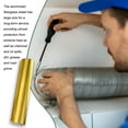 thumbnail image 3 of Yuarrent Hoja de aislamiento térmico Adhesivo Fibra de vidrio aluminizada Piezas automotrices universales para manguera y automático Type3 NO3, 3 of 6