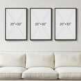 thumbnail image 3 of Neutral Singg Wall Art for Living Room, 3 Piece Modern Canvas Prints Paintings Artwork for Walls-Tan Beige Brown Minimalist Pictures for Living Room Hallway Bedroom Wall Decor, 3 of 6