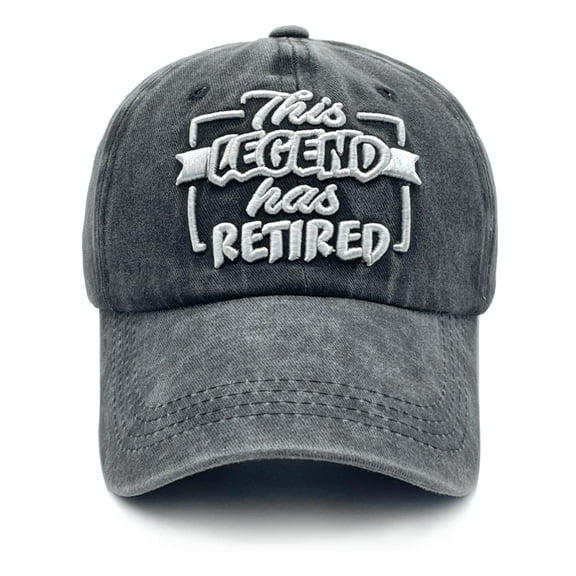 Retirement Gifts for Men Women, Retired Dad Hat, Funny Baseball Cap
