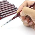 thumbnail image 2 of Professional Line Drawing Pen/hand Detail Paint Brushes - Wolf Hair Tip Fine, 2 of 4