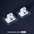 thumbnail image 3 of No No Brackets for Curtain Rods Over Blinds 2Pc Punch-Free Pole Hook Towel Bar Clip Curtain Rod Hanger Bracket Fixing Clip Curtain Brackets for Curtain Rod Curtain Hooks for Curtain Rod, 3 of 9