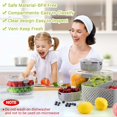 thumbnail image 3 of Contenedores de almacenamiento LUXEAR Fresh Produce, juego de 3 piezas, sin BPA, 3 of 8