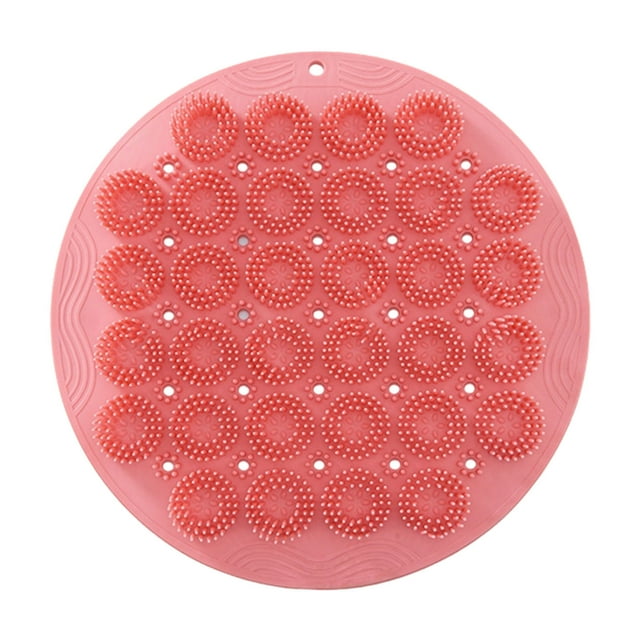 TIELUTT Foot Brush for Shower Shower Brush Back Bath Massage Pad with Bathroom for Vanity Towel Racks for Bathroom over Toilet Hanging Paper Towel Holder Towels Large Bathroom Towel Rack for Door