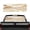 Beige Marble, variant on FUIALDOLG Black Gold Marble One Way Vision Rear Window Graphics Perforated UV Waterproof Back Window Decal for Pickup SUV Trucks, Privacy Film