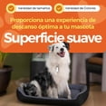 thumbnail image 3 of Cama para Perro PETS APPAREL HILLS Negra Gris Resistente y Confortable, 3 of 8