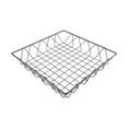 thumbnail image 4 of G.E.T. Square Heavy-Duty Iron Wire Utility Storage Basket for Pantry, Storage and More, 12" x 12" x 2", 4 of 4