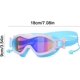 thumbnail image 3 of Gafas de natación para niños | Gafas de esnórquel con visión clara | Gafas de buceo para niños anti-UV antivaho, azules, 3 of 4