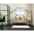 thumbnail image 6 of Elegant Decor Eugene 48" Single Bathroom Vanity with Backsplash in Mango Wood, 6 of 8