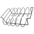 thumbnail image 2 of tredstone Non-Stick Rib Rack Iron Roasting Stand Holds 4 Rib Racks for Grilling BBQ Cooking Experience Style A 1Set, 2 of 6