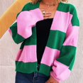 thumbnail image 5 of Women's Sweater Cardigan 3D Floral Long Sleeve Ribbed Knit Cardigan Sweaters V-Neck Button Down Coat Outwear, 5 of 5