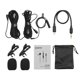 thumbnail image 2 of Micrófono Lavalier BOYA Cardioide Lavalier Lapelier Micrófono con clip Cabezal doble desmontable con 3.5 mm TRS a cable Lightning Compatible con teléfonos inteligentes iOS BOYA  Micrófono Lavalier, 2 of 5
