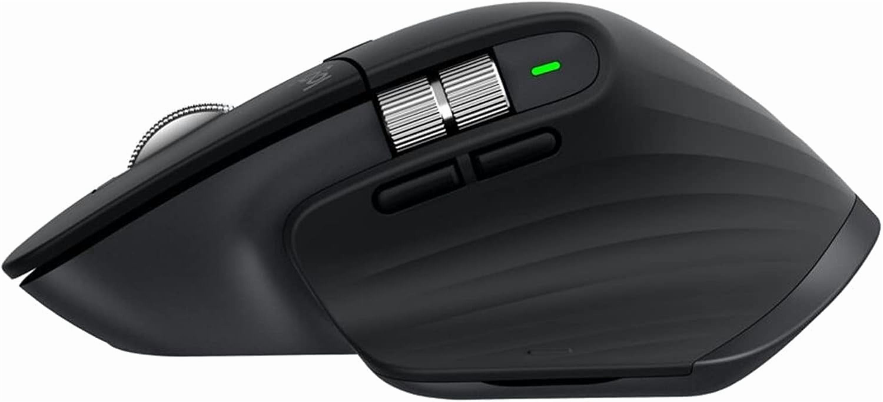Logitech MX Master 3 Wireless Mouse, USB, Black for Computers