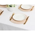 thumbnail image 6 of REGALWOVEN Farmhouse Placemats Set of 4 Cotton Rope Round Placemats for Dining Table Decor Indoor Outdoor Khaki 12*12in, 6 of 7