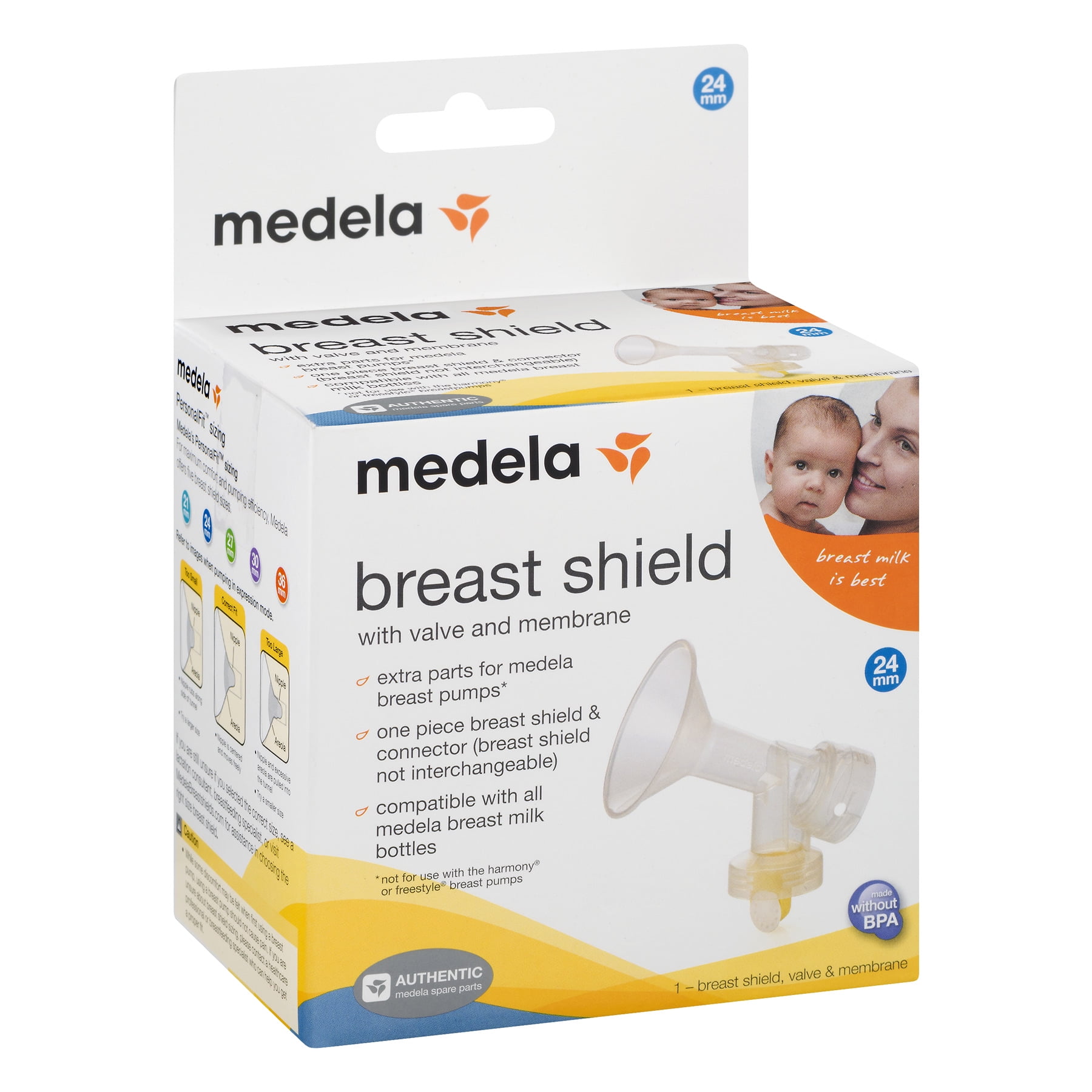 breast shield use