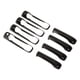 thumbnail image 5 of Uds cubiertas de manija de puerta Exterior de coche reemplazo negro brillante para Dodge Ram 1500 2500 3500 4500 5500, 5 of 5