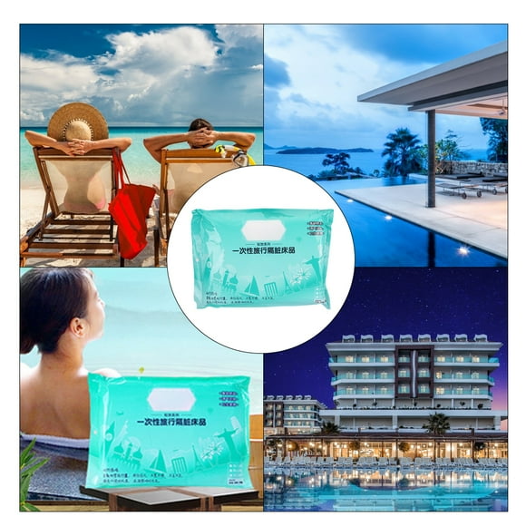 4pcs/set Disposable Travel 6ft Bedding Sets Beauty Salon Massage Double Bed Sheets Quilt Cover Hospital Hotel Supplies