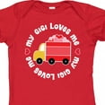 thumbnail image 4 of Inktastic My Gigi Loves Me Valentine Truck Boys or Girls Baby Bodysuit, 4 of 5