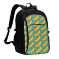 thumbnail image 1 of Balery Hot Dogs 8 Mochila con carga USB para hombre y mujer - Mochila impermeable y antirrobo para laptop con puerto USB para viajes, trabajo, 1 of 7