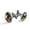 Color 1, variant on PhooArto Men's Classic Stainless Steel, Steam Train Railway Cufflinks Business Wedding Shirts, Black