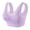 164#Purple, variant on Padded T Shirt Bras for Women Women Soft Breathable Condensed Underwear Comfortable Inside Underwire Middle Mom Sports Vest Nylon Bra Underwire T-shirt Bra Padded Bralettes for Women Sexy