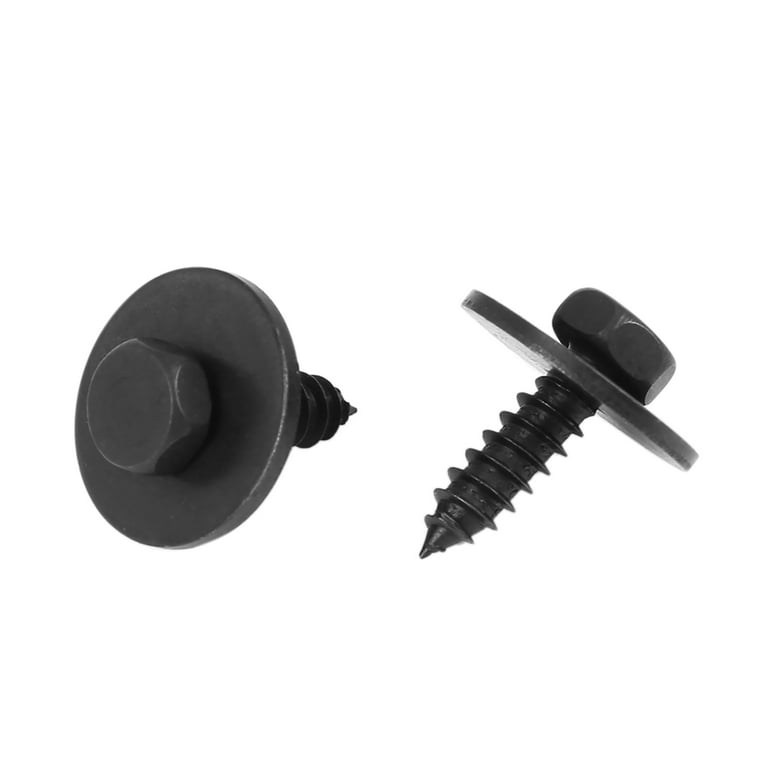Afdekkapjes voor 8mm zeskantschroeven 100 stuks wit