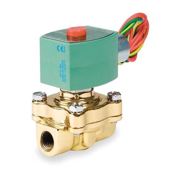 Redhat Solenoid Valve,120VAC,10.1,F,Watertight 8222G094