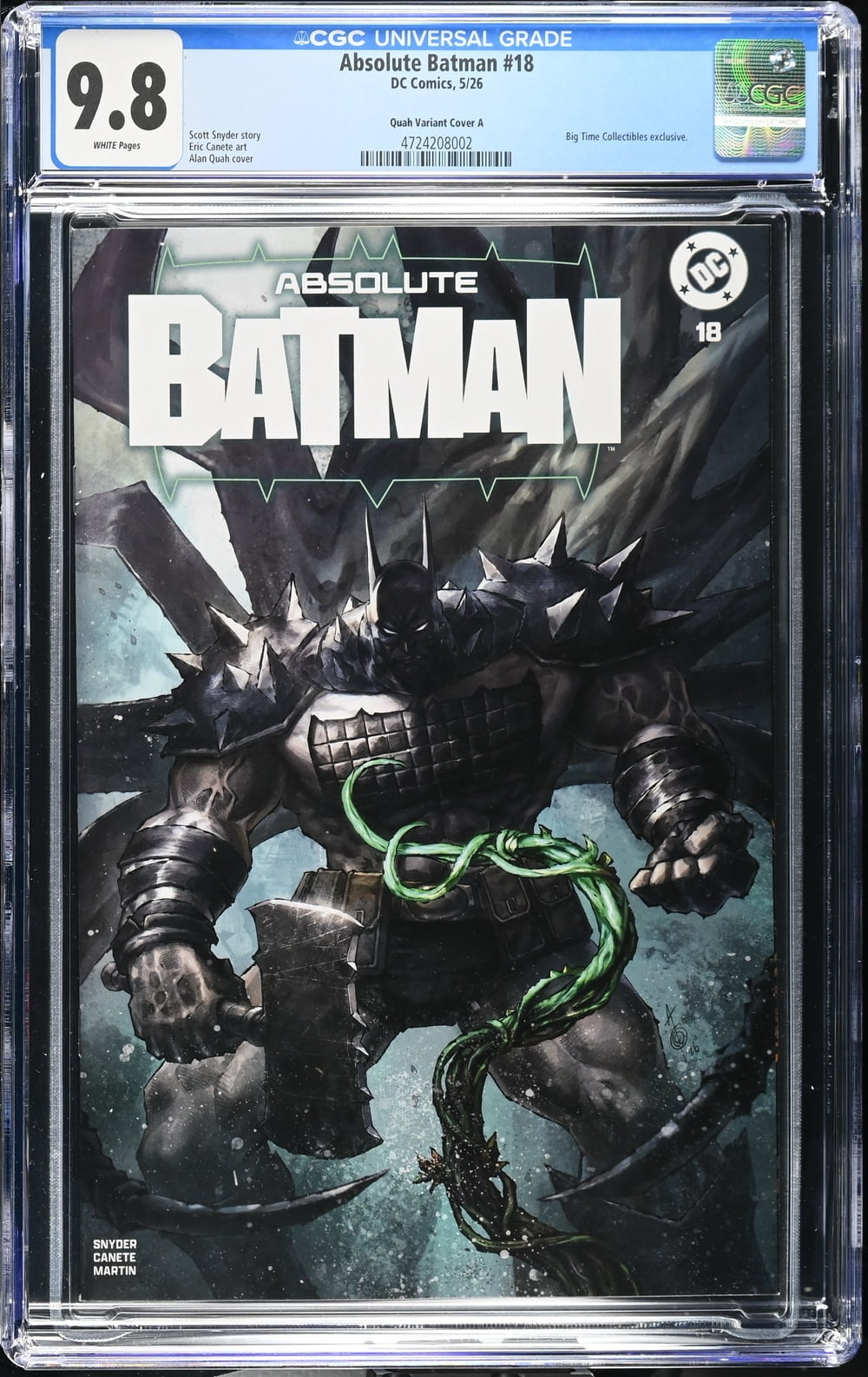 Cover of Absolute Batman #18