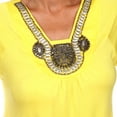 thumbnail image 5 of White Mark Women's Maternity Embellished Tunic Top, 5 of 5