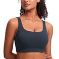 thumbnail image 1 of Top deportivo CRZ YOGA Butterluxe con escote redondo y espalda en U azul marino XL, 1 of 7