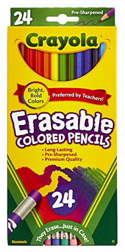 12 Pack Pre-Sharpened Crayola Classic Colored Pencils 