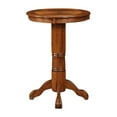 thumbnail image 3 of Bowery Hill Contemporary Wood 42" Height Pub Table in Walnut, 3 of 5