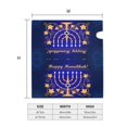 Happy Hanukkah Jewish Festival Holiday Mailbox Decoration Protective