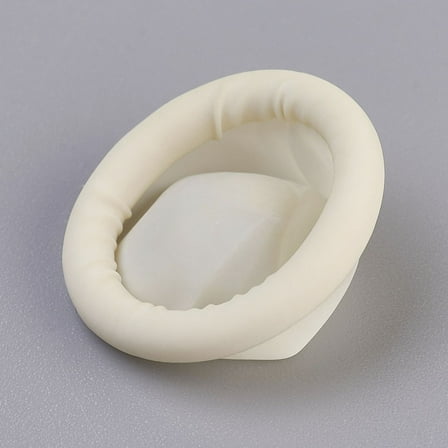 Disposable Latex Finger Cots Anti-slip Antistatic Finger Cots Antique White 60~70mm 140pcs/95~100g