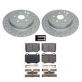 thumbnail image 2 of PowerStop Rear Geomet Coated Brake Rotor and Pad Kit Fits: SUBARU Select Models CRK8496, 2 of 4