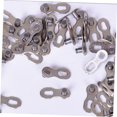thumbnail image 3 of HEANUJJ 1Pair Silver Bike Chain Joint Accessory Durable Material for Chain Repair, 3 of 8