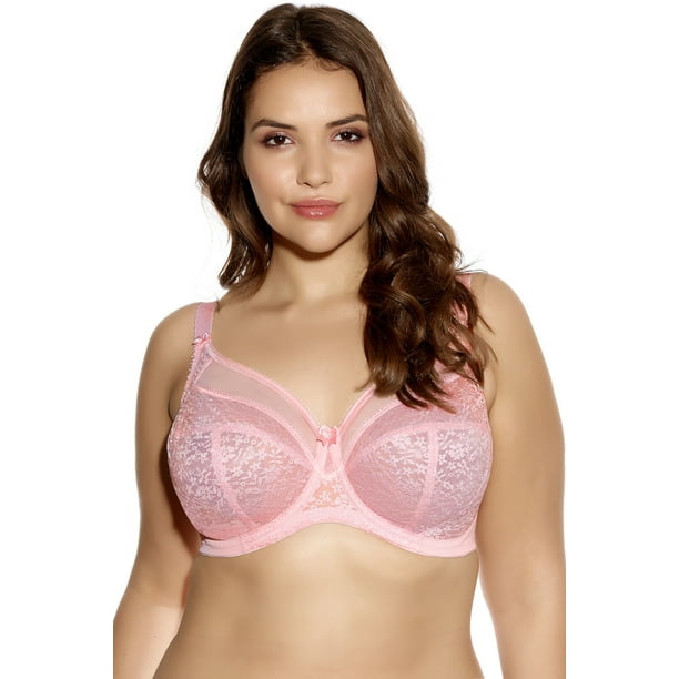 Goddess Womens Adelaide Plus-Size Banded Underwired Bra, 36H, Sand 