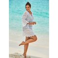 thumbnail image 3 of Swim 365 Women's Plus Size Scallop Lace Cover Up, 3 of 4