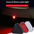thumbnail image 1 of Flash F1 Triangle Style Car Light Pilot Stop Safety Car Lights Sporty Rear Third Brake Car Light Auto Tail Warning Brake Signal Lamp 12v, 1 of 5