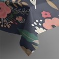 thumbnail image 2 of Pioneer Flower Floral Print Pattern Rectangle Tablecloth 60"x120",Waterproof Polyester Rectangle Table Cloth, Wipeable Spillproof Polyester Tablecloth for Dining, Camping, Indoor and Outdoor, 2 of 6