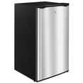 thumbnail image 1 of CoSoTower Réfrigérateur Compact, Mini-Frigo avec Congélateur, Tablette Réglable, Thermostat Mécanique et Porte Réversible, Argent, 1 of 7