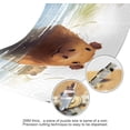 thumbnail image 2 of Jigsaw Puzzle Watercolor Cute Capybara 1000 Pieces, Zigsaw with Alphabet Partition Storage Bag Easy to Solve, Fun Family Game Creative Gift for Friends Parents Grandparents, 2 of 6